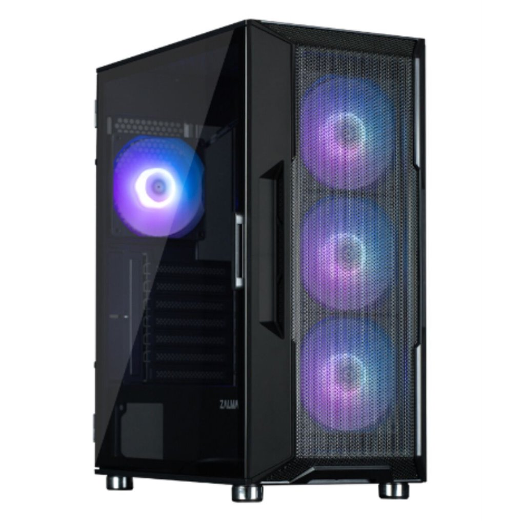 ATX Semi-Tower Gehäuse Zalman I3 NEO ARGB Schwarz ATX Semi-Tower Gehäuse Zalman I3 NEO ARGB Schwarz