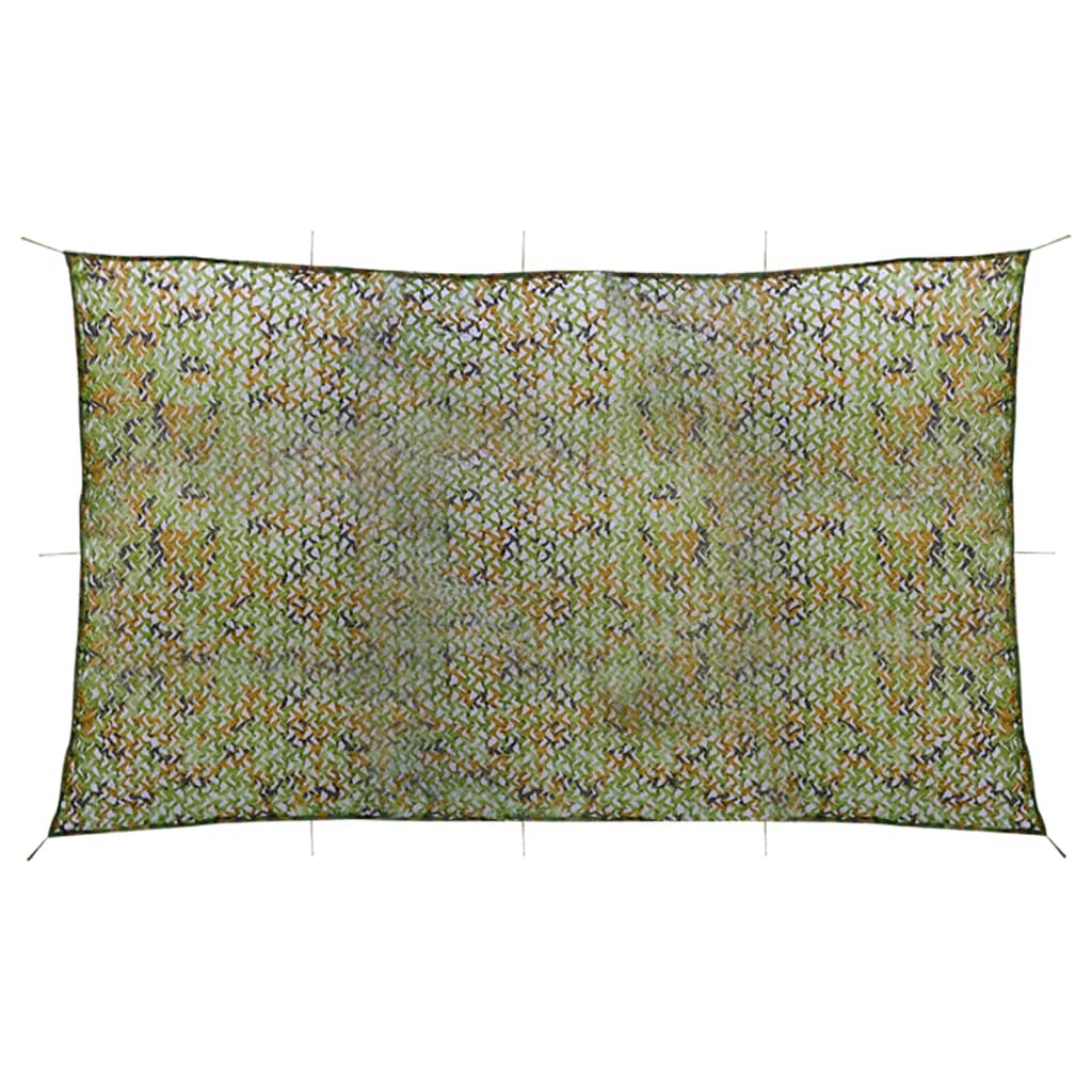 Tarnnetz mit Aufbewahrungstasche 2x6 m Grün Tarnnetz mit Aufbewahrungstasche 2x6 m Grün