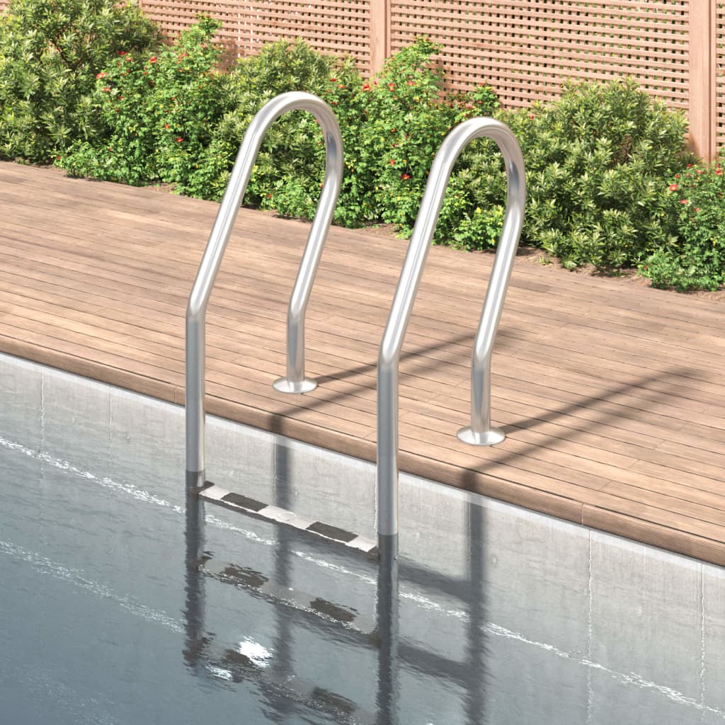 Pool-Leiter 54x38x158 cm Edelstahl 304 Pool-Leiter 54x38x158 cm Edelstahl 304