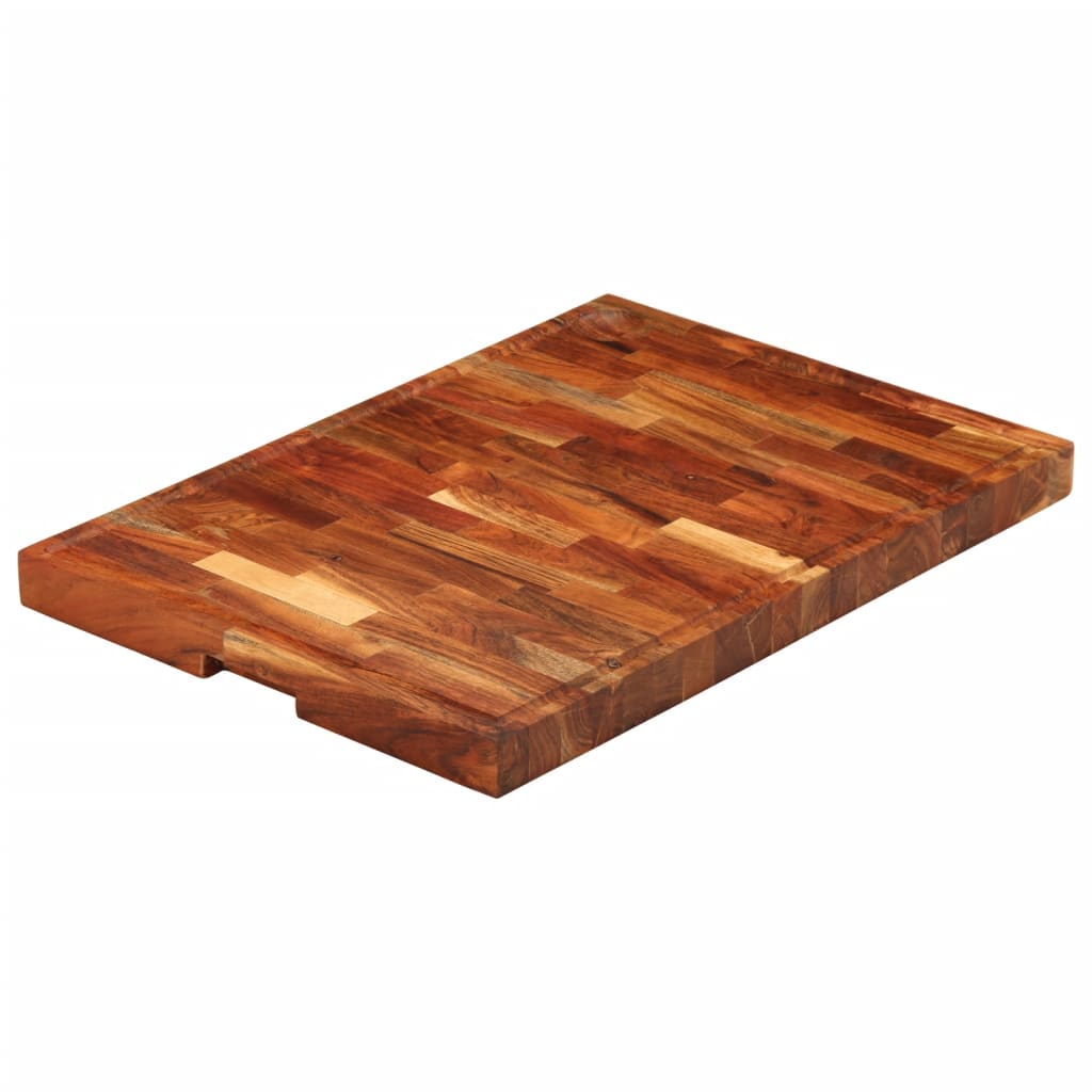 Schneidebrett 60x42x4 cm Massivholz Akazie Schneidebrett 60x42x4 cm Massivholz Akazie