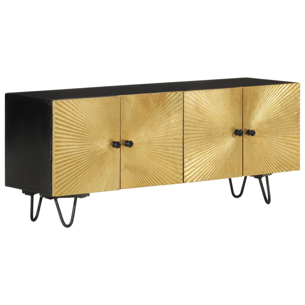 TV-Schrank 110x30x45 cm Massivholz Mango TV-Schrank 110x30x45 cm Massivholz Mango