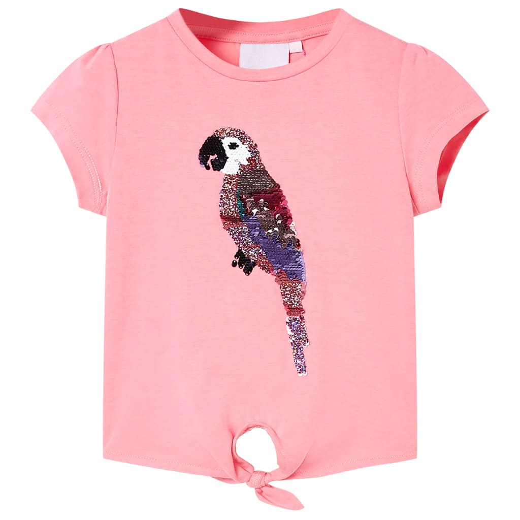 Kinder-T-Shirt Neonrosa 104 Kinder-T-Shirt Neonrosa 104