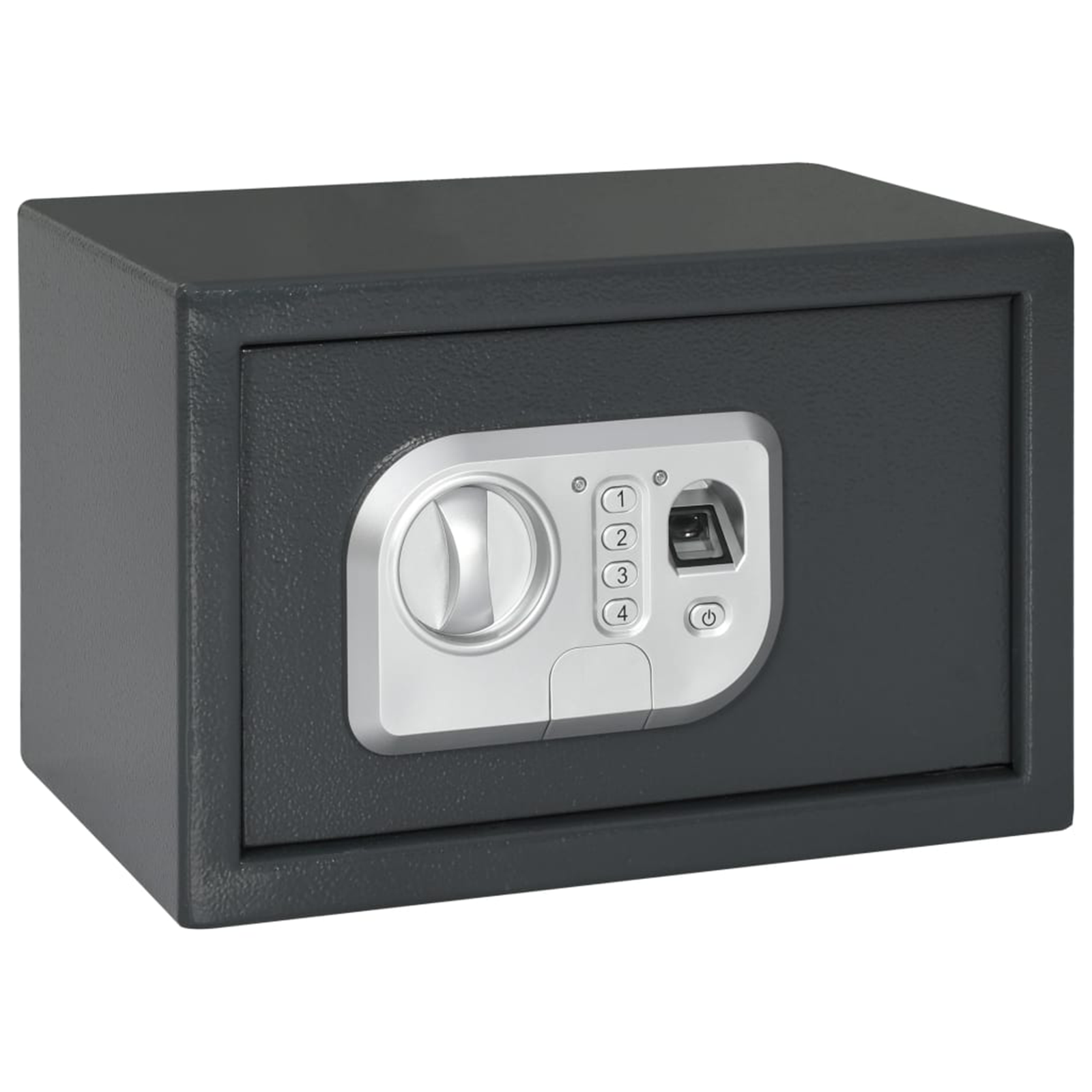 Elektronischer Digitaler Safe mit Fingerabdruckschloss 20x31x20 cm Stahl Elektronischer Digitaler Safe mit Fingerabdruckschloss 20x31x20 cm Stahl