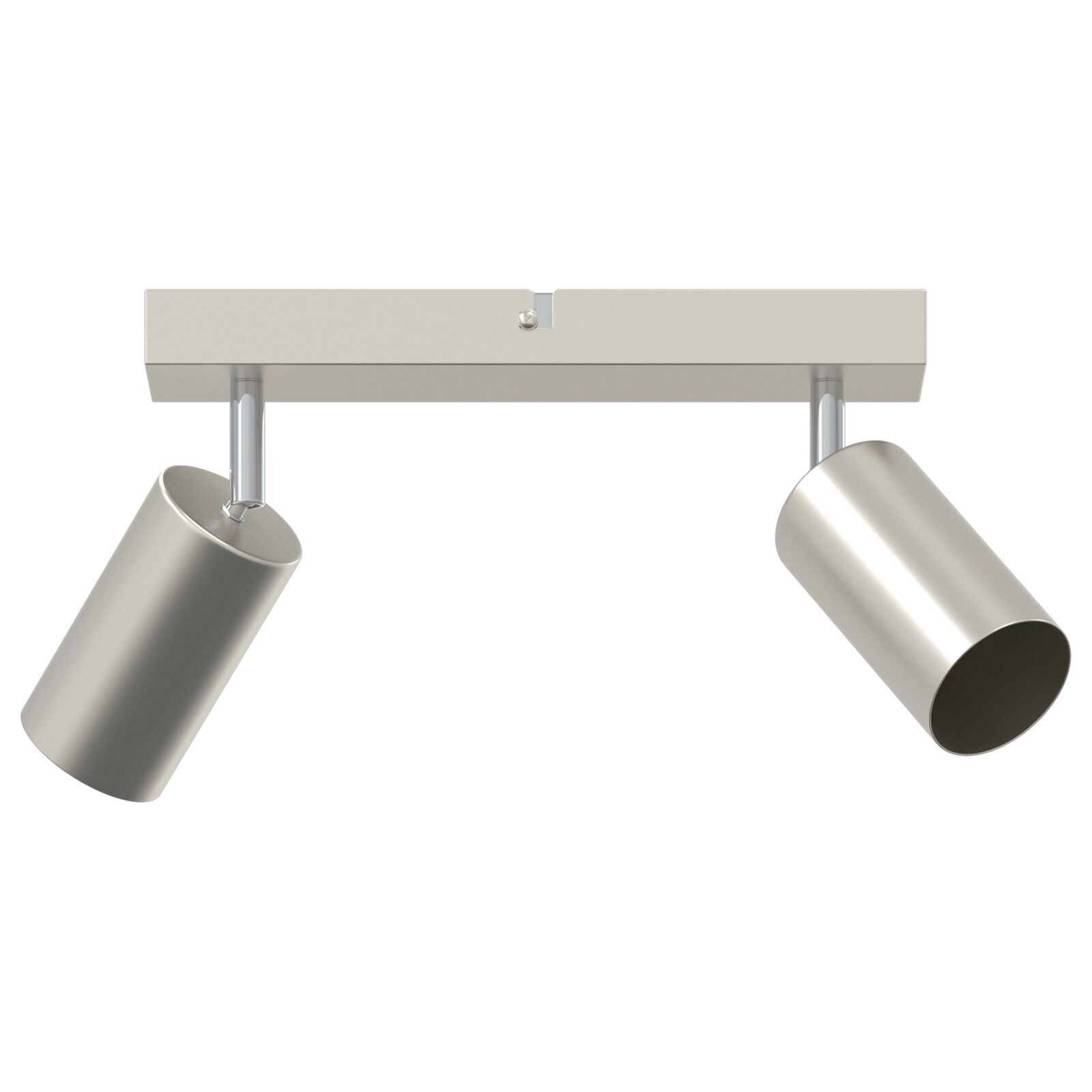 Deckenstrahler 2-Wege verstellbar gebürstetes Nickel GU10 Deckenstrahler 2-Wege verstellbar gebürstetes Nickel GU10