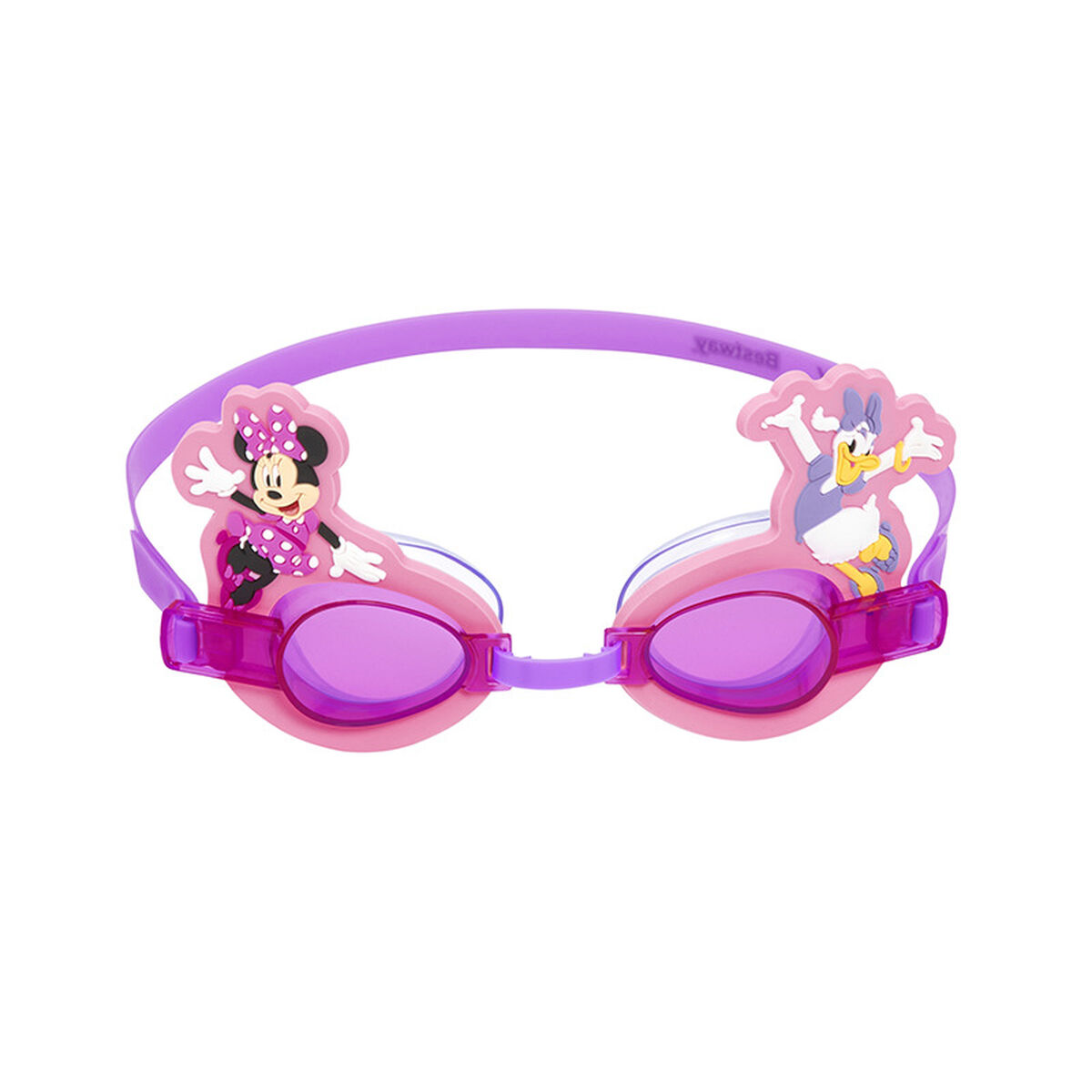 Bestway Kinder-Schwimmbrille aus Silikon Minnie & Friends +3 Jahre Pool und Strand 09112 Bestway Kinder-Schwimmbrille aus Silikon Minnie & Friends +3 Jahre Pool und Strand 09112
