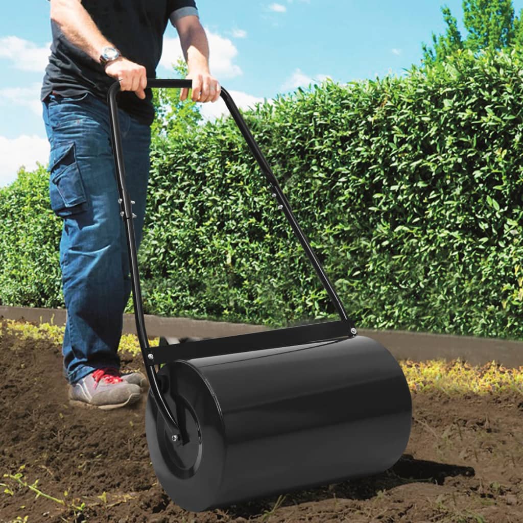 Rasenwalze Schwarz 63 cm 50 L Rasenwalze Schwarz 63 cm 50 L