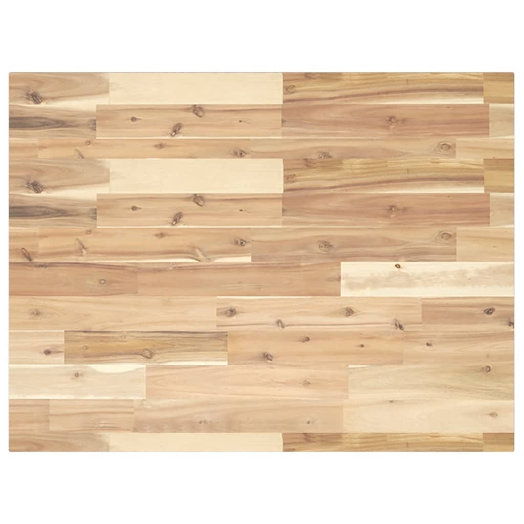 Waschtischplatte Unbehandelt 100x60x2 cm Massivholz Akazie Waschtischplatte Unbehandelt 100x60x2 cm Massivholz Akazie