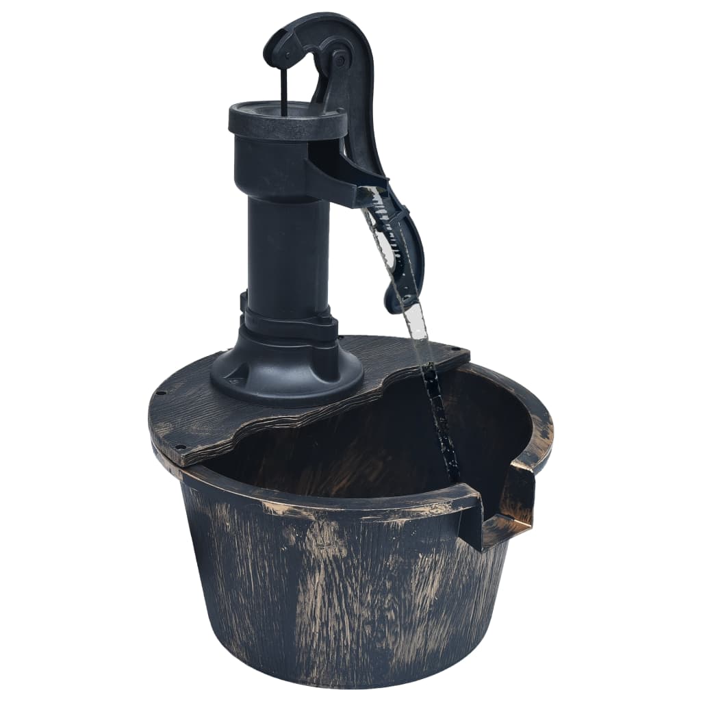 Gartenbrunnen mit Pumpe