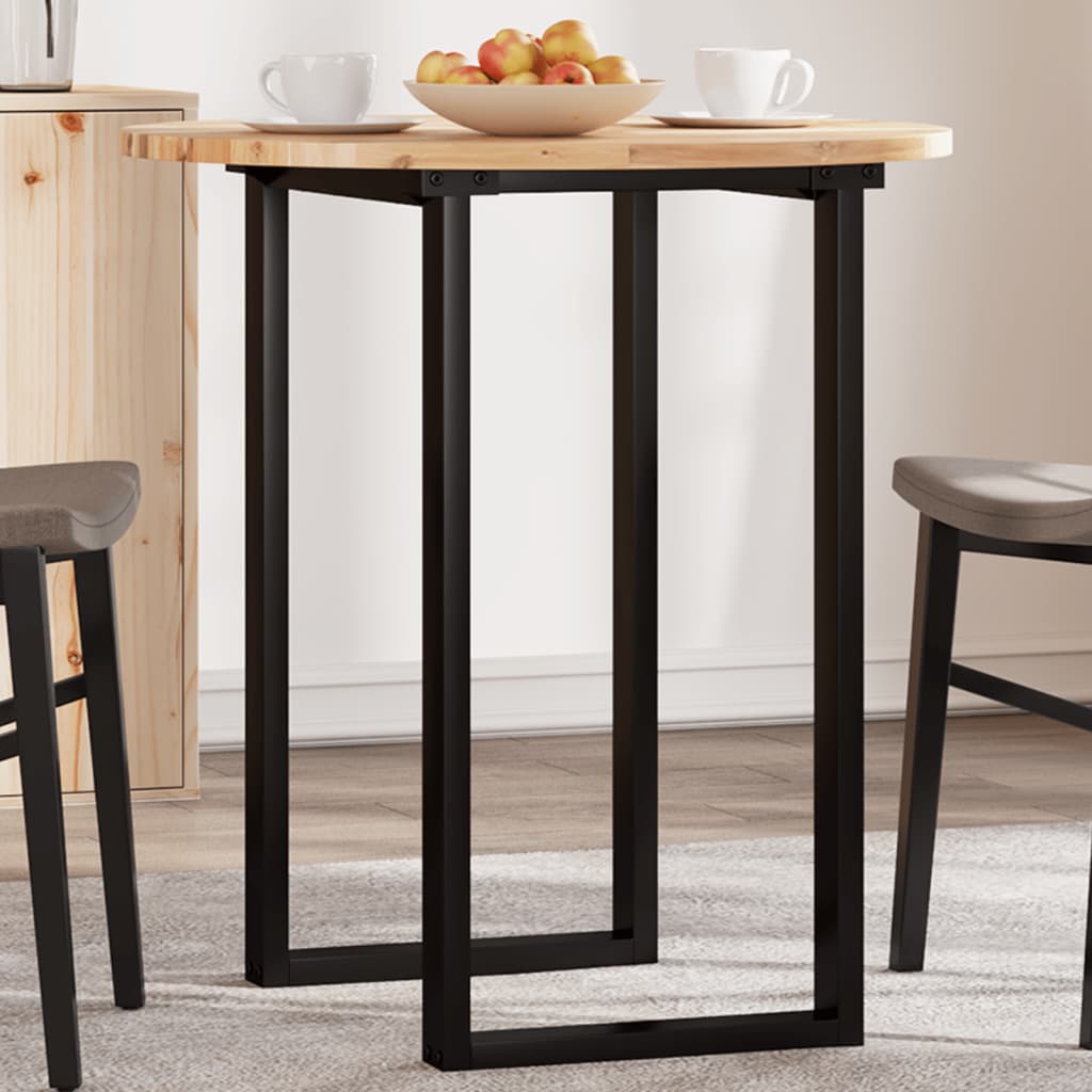 Tischplatte Rund Ø70x2 cm Massivholz Akazie Tischplatte Rund Ø70x2 cm Massivholz Akazie
