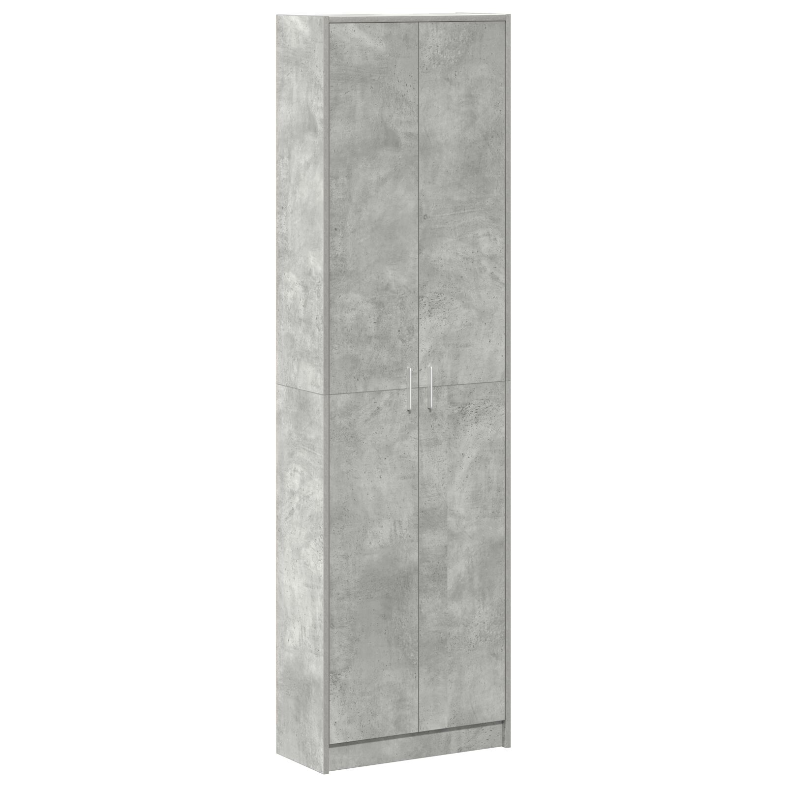 Kleiderschrank Betongrau 55x25x189 cm Spanplatte Kleiderschrank Betongrau 55x25x189 cm Spanplatte