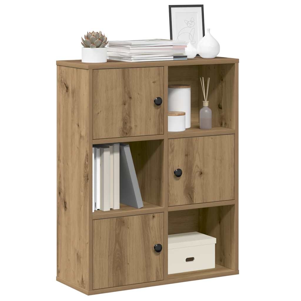 Bücherregal Artisan-Eiche 60x24x76,5 cm Holzwerkstoff Bücherregal Artisan-Eiche 60x24x76,5 cm Holzwerkstoff