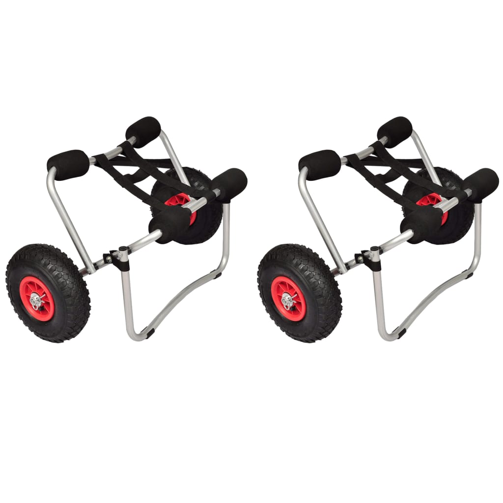 Kajakwagen 2 Stk. Aluminium Kajakwagen 2 Stk. Aluminium