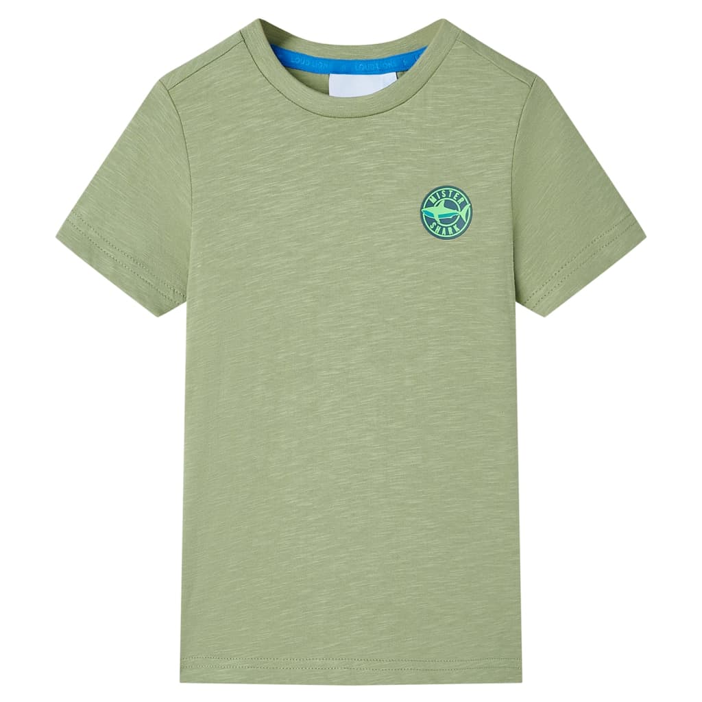Kinder-T-Shirt Helles Khaki 104 Kinder-T-Shirt Helles Khaki 104