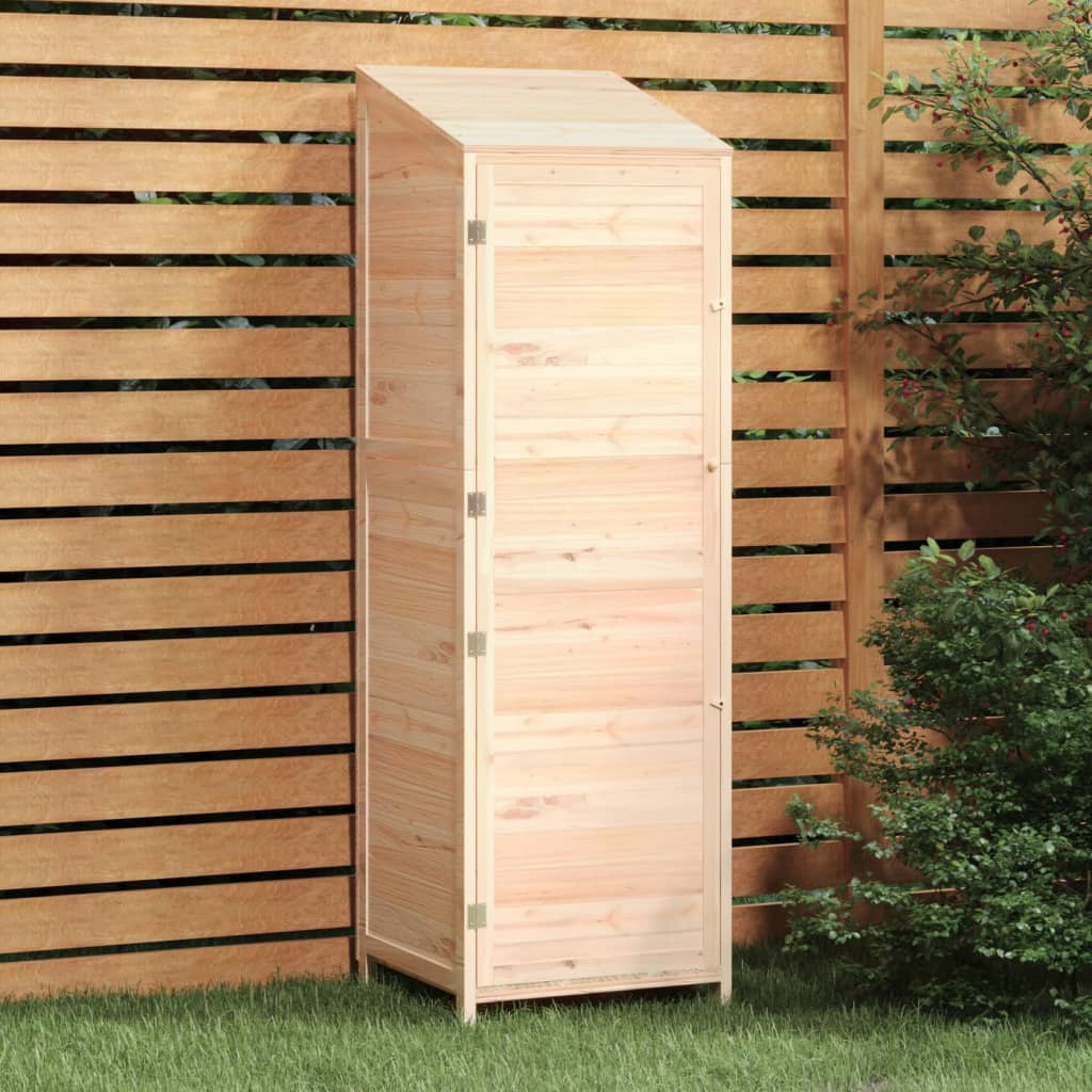Geräteschuppen 55x52x174,5 cm Massivholz Tanne Geräteschuppen 55x52x174,5 cm Massivholz Tanne