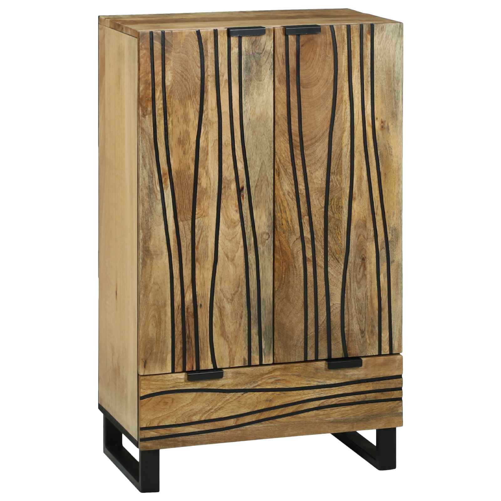 Highboard 60x33.5x100 cm Massivholz Mango Highboard 60x33.5x100 cm Massivholz Mango