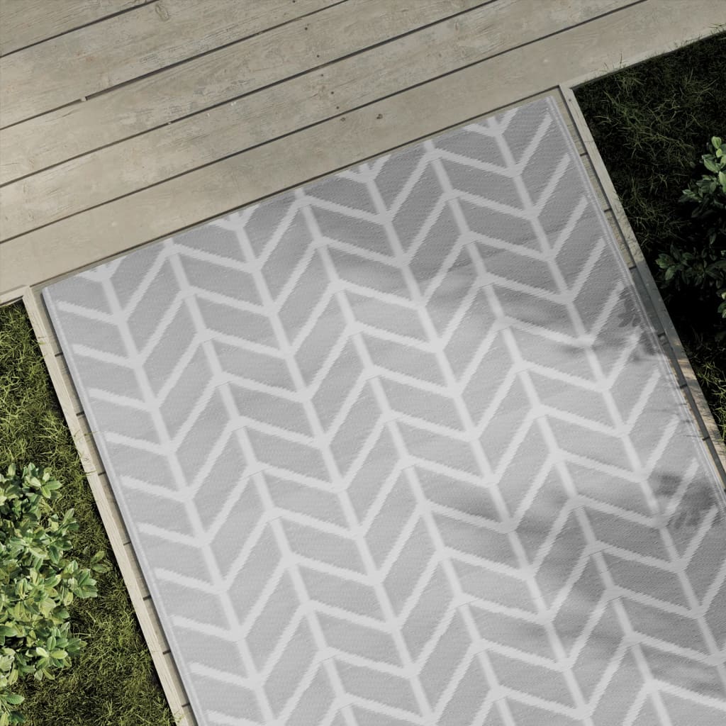 Outdoor-Teppich Grau 120x180 cm PP Outdoor-Teppich Grau 120x180 cm PP