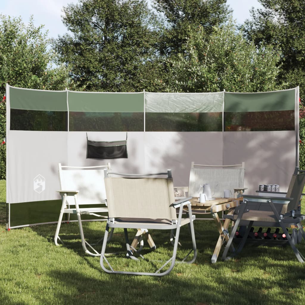 Camping-Windschutz Grün 366x152x152 cm Wasserdicht Camping-Windschutz Grün 366x152x152 cm Wasserdicht