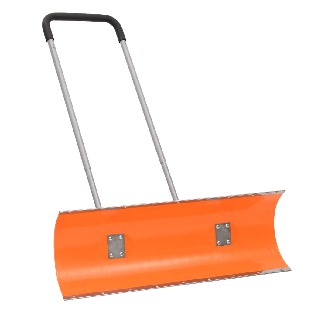 Schneeschieber mit Teleskopgriff Orange 96 cm Stahl Schneeschieber mit Teleskopgriff Orange 96 cm Stahl