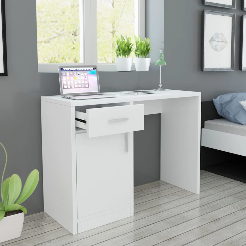 vidaXL Wandklapptisch Weiß 100x60 cm vidaXL Wandklapptisch Weiß 100x60 cm
