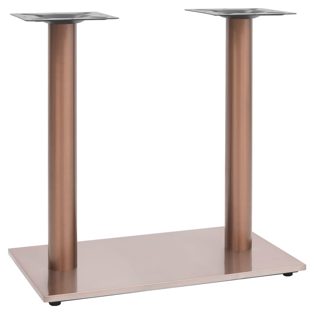 Bistrotisch-Gestell Messing 70x40x72 cm Edelstahl Bistrotisch-Gestell Messing 70x40x72 cm Edelstahl
