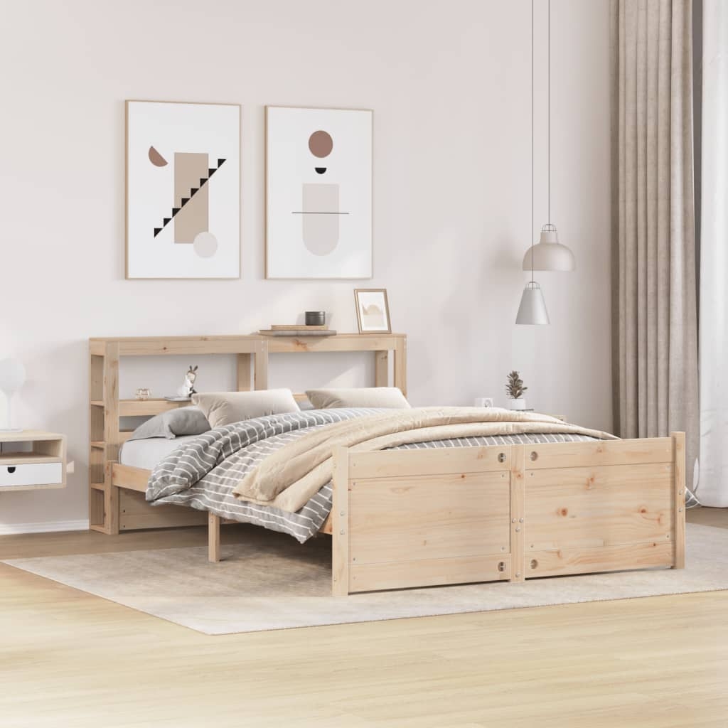 Bettgestell mit Kopfteil ohne Matratze 160x200 cm Bettgestell mit Kopfteil ohne Matratze 160x200 cm