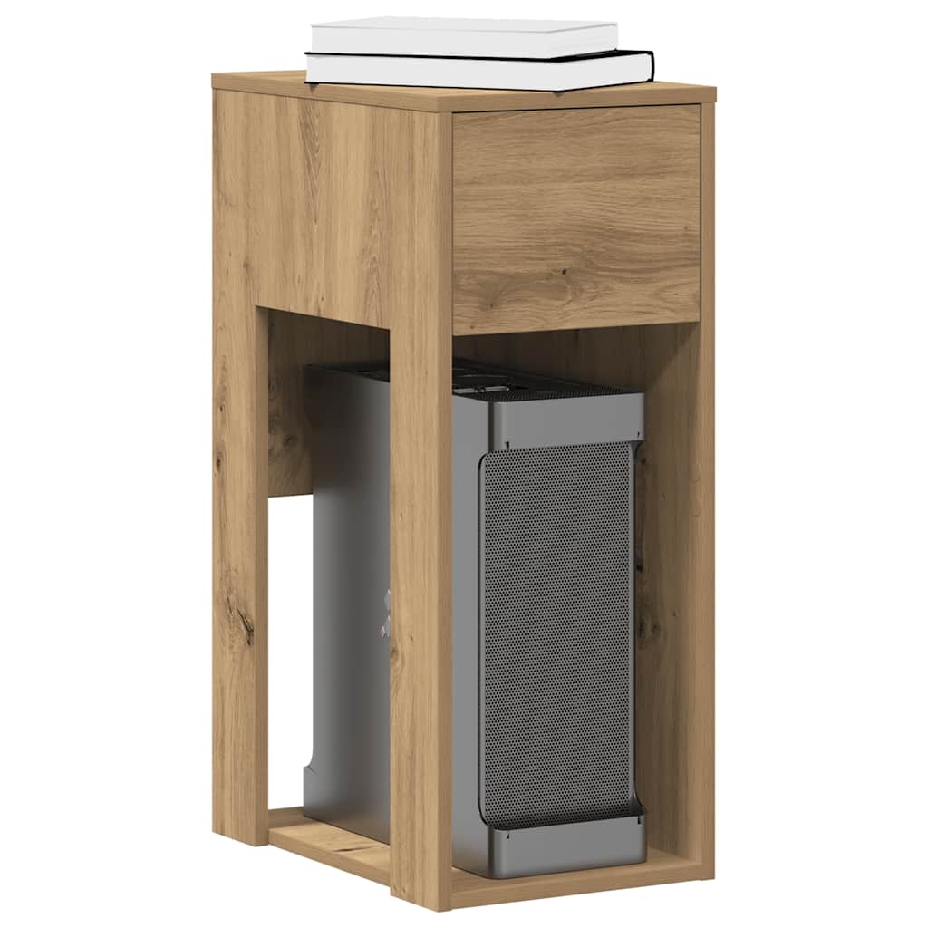 Computerschrank mit Schublade Artisan-Eiche 30x44x74 cm Computerschrank mit Schublade Artisan-Eiche 30x44x74 cm