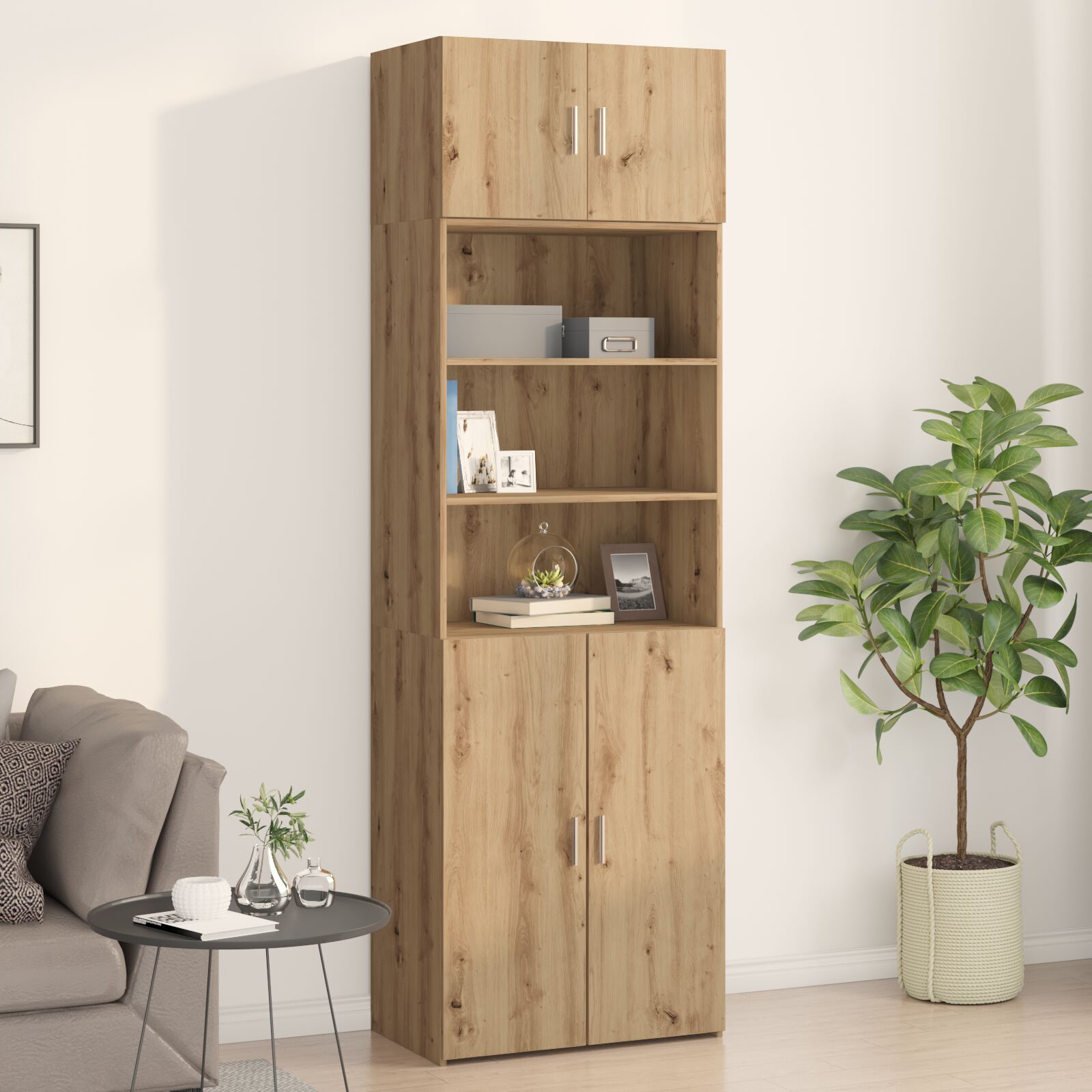 Wandschrank Artisan Eiche 70x42,5x40 cm Holzwerkstoff