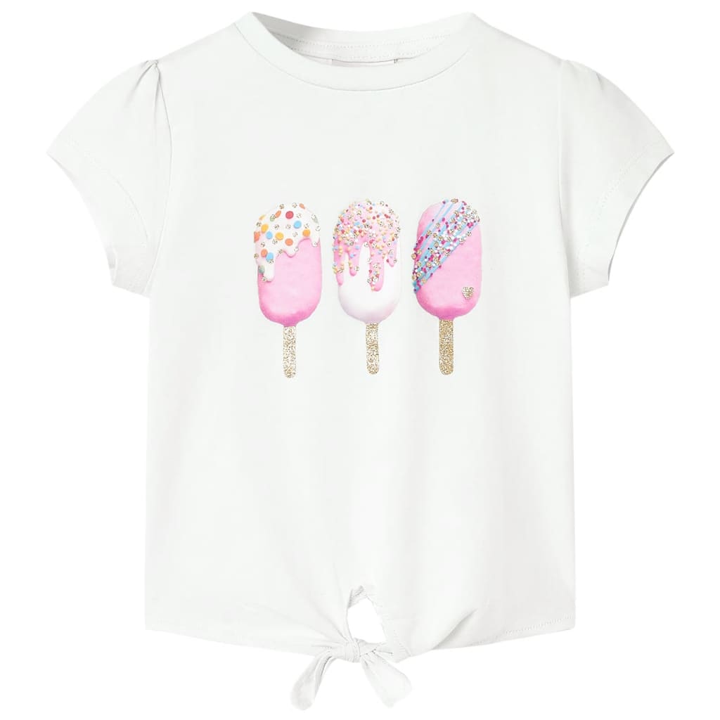 Kinder-T-Shirt Ecru 92 Kinder-T-Shirt Ecru 92