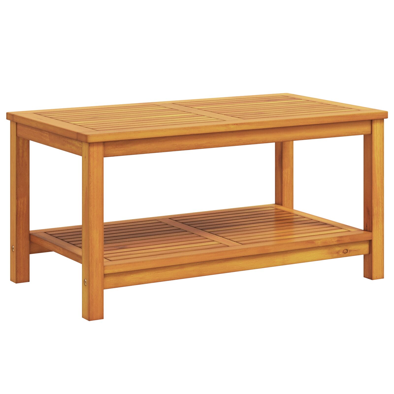 Couchtisch 110x55x45 cm Massivholz Akazie Couchtisch 110x55x45 cm Massivholz Akazie
