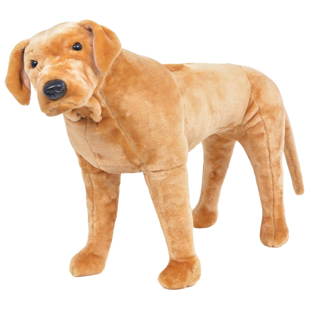 Plüschtier Hund Labrador Stehend Plüsch Hellbraun XXL Plüschtier Hund Labrador Stehend Plüsch Hellbraun XXL