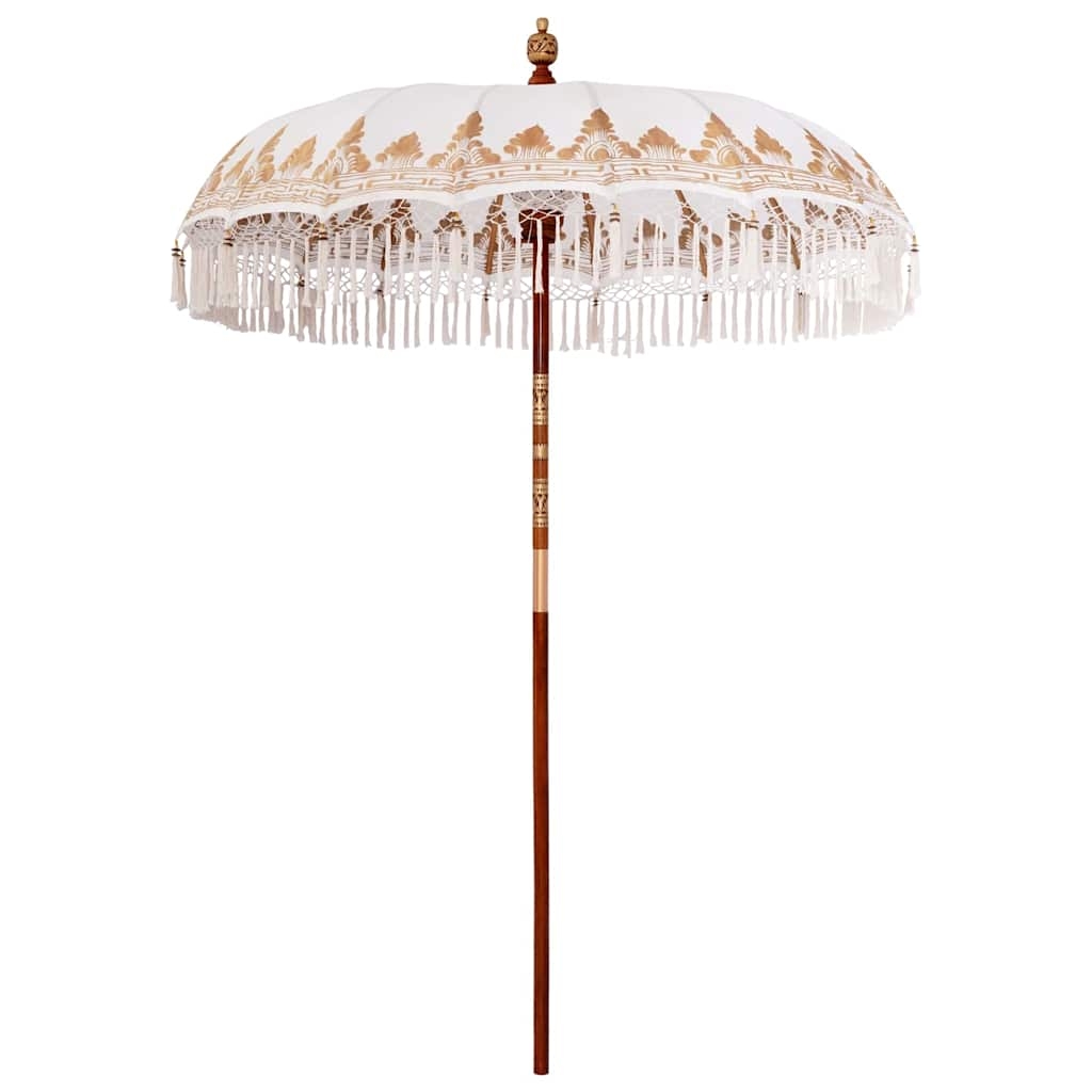Sonnenschirm Cremefarben 180-190 cm Sonnenschirm Cremefarben 180-190 cm