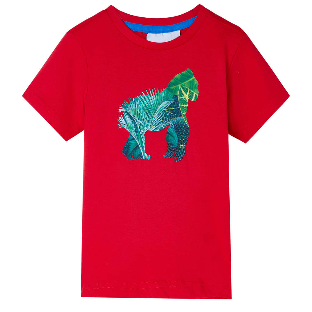 Kinder-T-Shirt Rot 128 Kinder-T-Shirt Rot 128