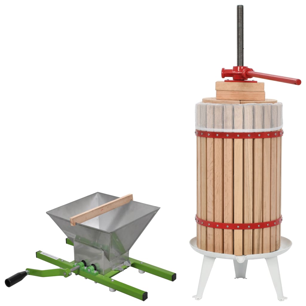 2-tlg. Obst- & Weinpresse und Mühle-Set 2-tlg. Obst- & Weinpresse und Mühle-Set