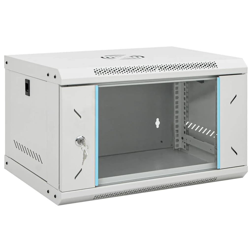 6U Wand-Netzwerkschrank 19" IP20 53x40x30 cm 6U Wand-Netzwerkschrank 19" IP20 53x40x30 cm
