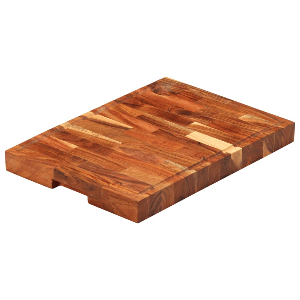 Schneidebrett 42x30x4 cm Massivholz Akazie Schneidebrett 42x30x4 cm Massivholz Akazie