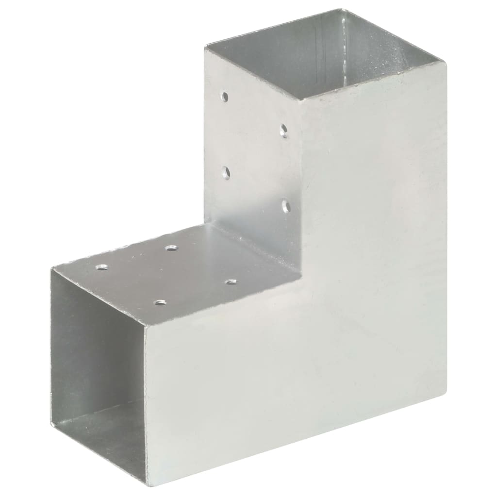 Pfostenverbinder L-Form Verzinktes Metall 91 x 91 mm