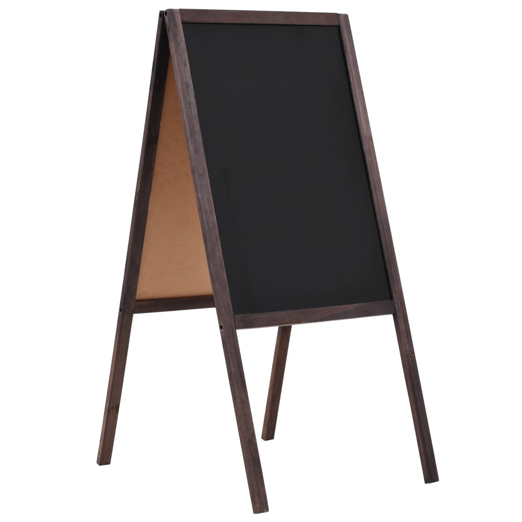 Tafel Kundenstopper Doppelseitig Zedernholz Freistehend 40×60cm Tafel Kundenstopper Doppelseitig Zedernholz Freistehend 40×60cm