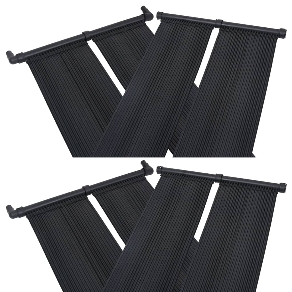 Solar-Panel Poolheizung 4 Stk. 80x310 cm Solar-Panel Poolheizung 4 Stk. 80x310 cm