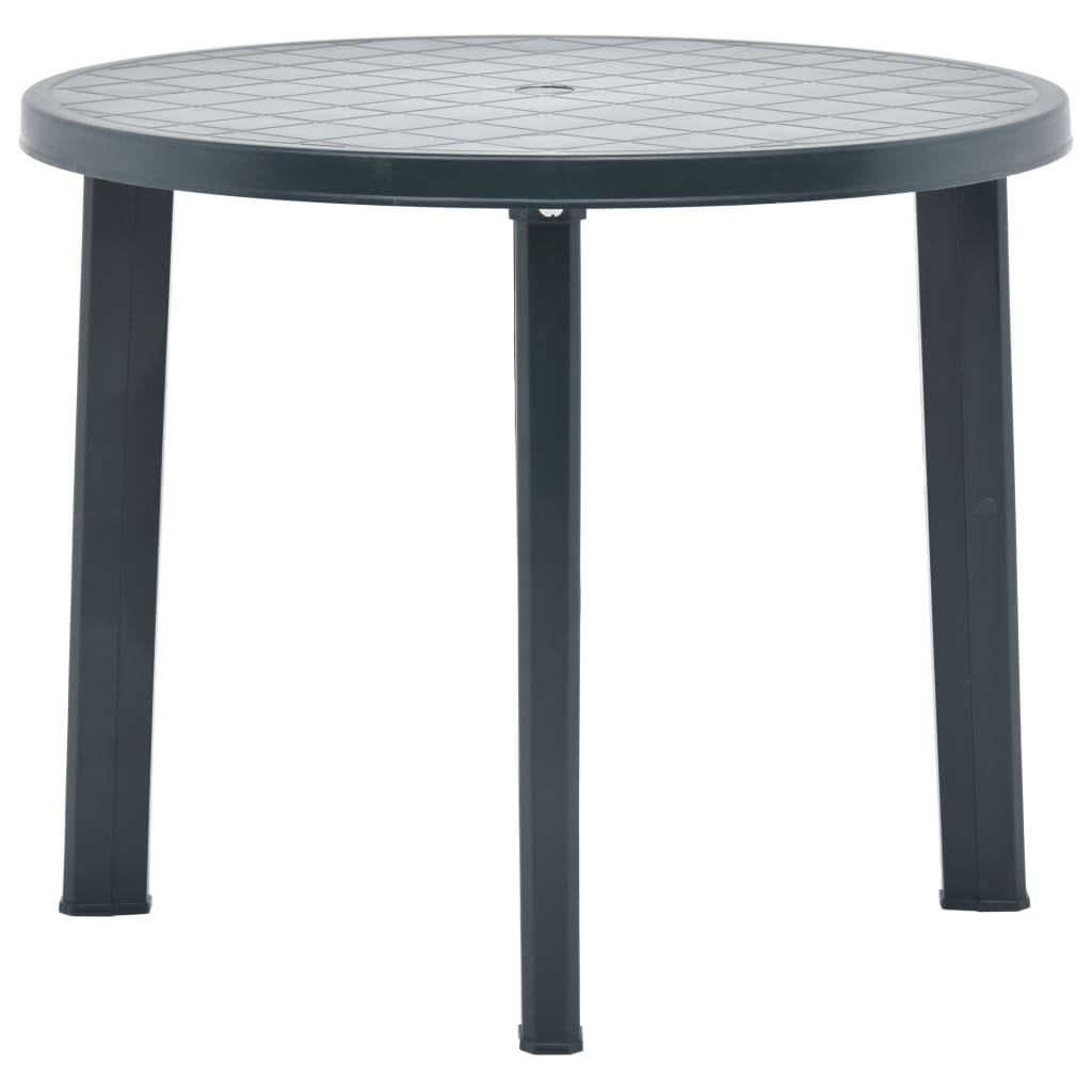 Gartentisch Grün 89 cm Kunststoff Gartentisch Grün 89 cm Kunststoff