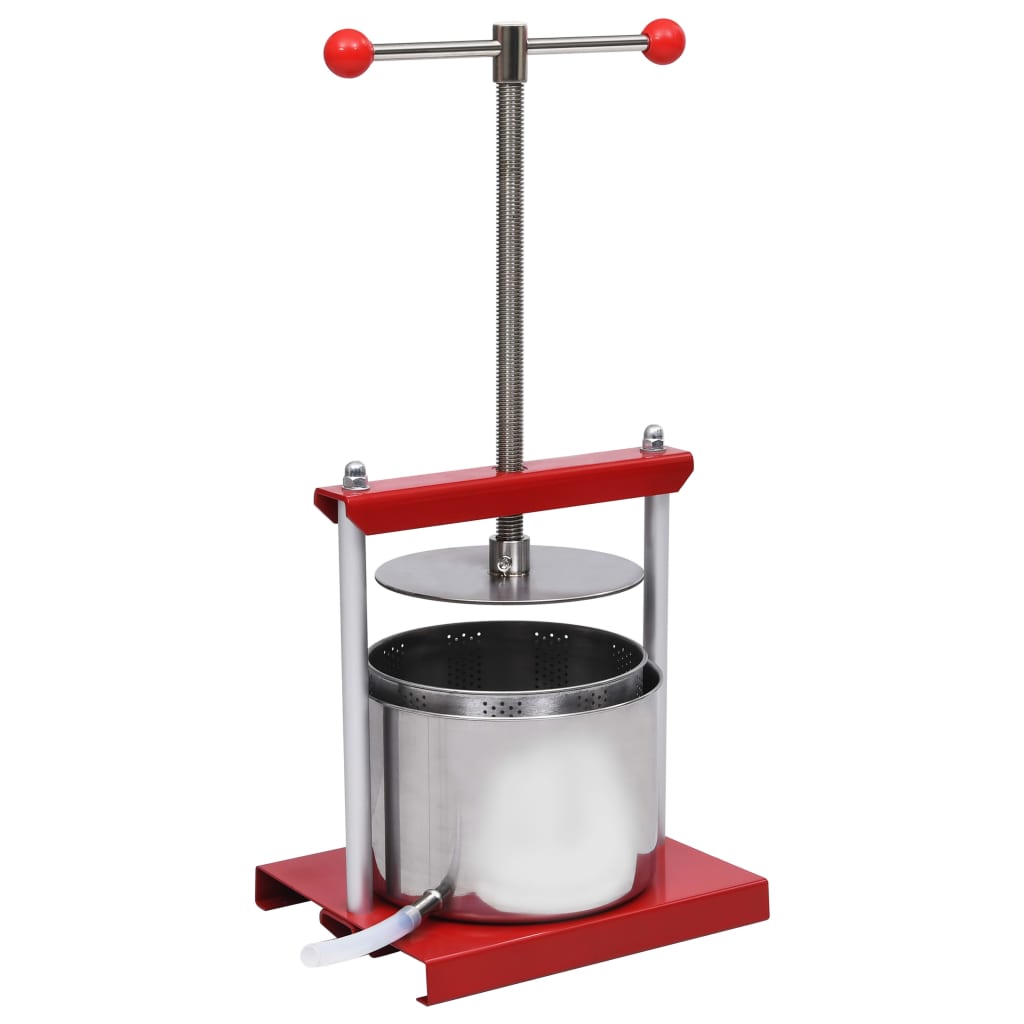 Obst- und Weinpresse Edelstahl 6 L Obst- und Weinpresse Edelstahl 6 L