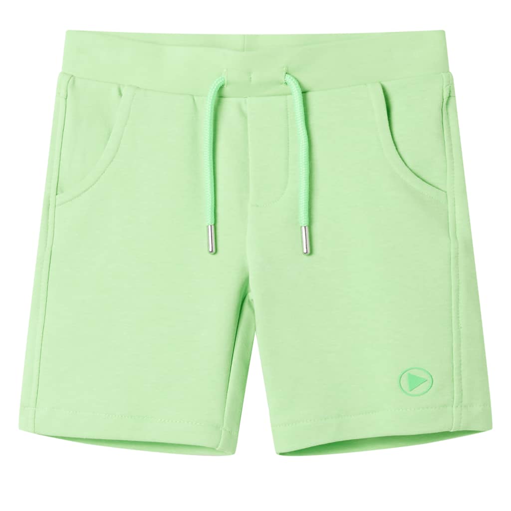 Kindershorts Fluo-Grün 128 Kindershorts Fluo-Grün 128