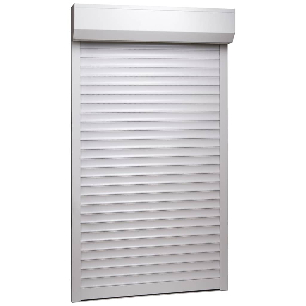 Rollladen Aluminium 110x220 cm Weiß Rollladen Aluminium 110x220 cm Weiß
