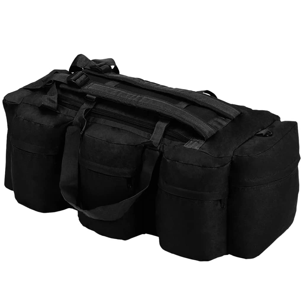 3-in-1 Seesack Armee-Stil 90 L Schwarz 3-in-1 Seesack Armee-Stil 90 L Schwarz