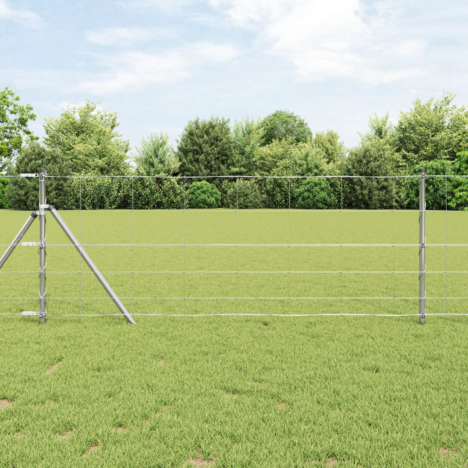 Feldzaun 0.8x25 m verzinkter Stahl Feldzaun 0.8x25 m verzinkter Stahl