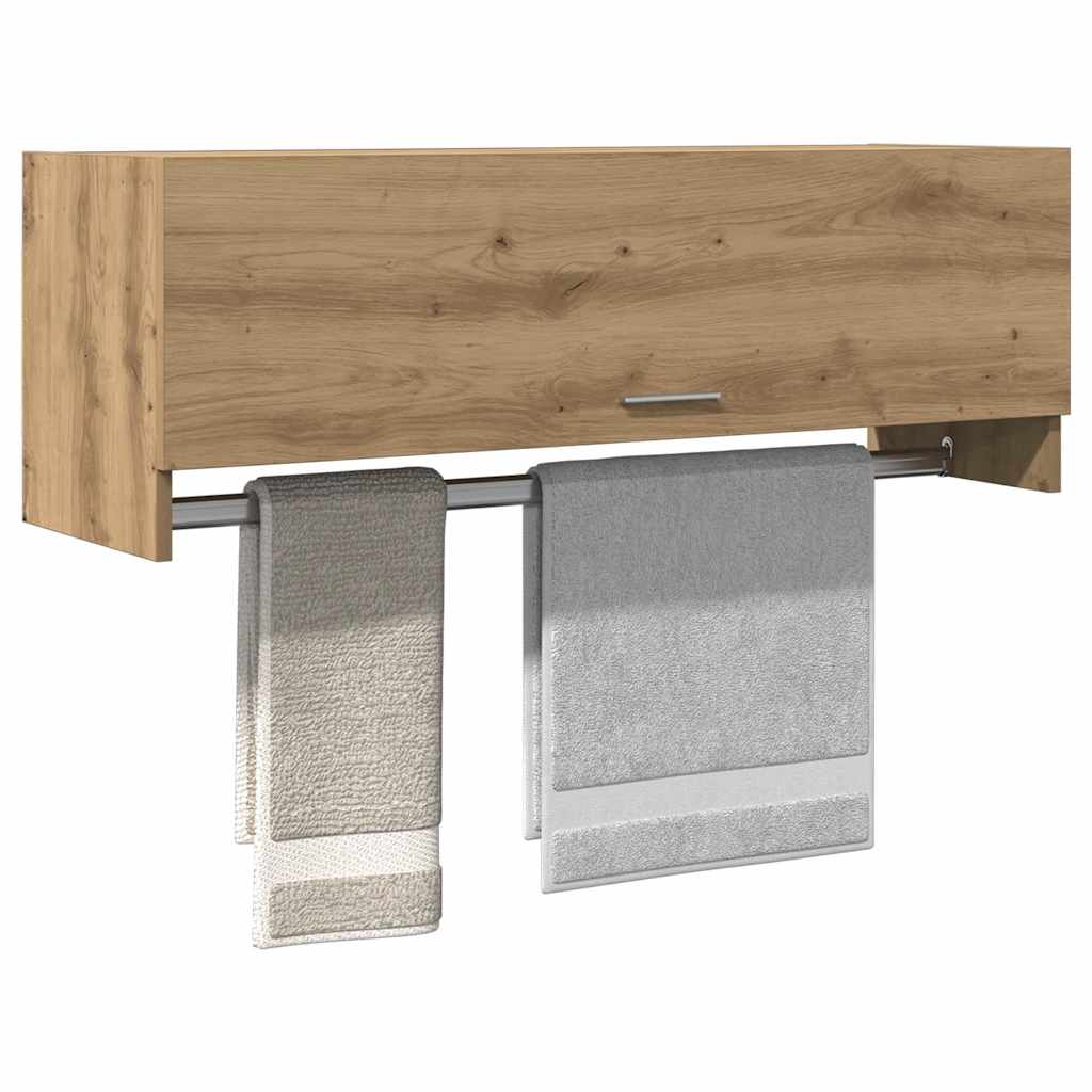 Kleiderschrank Artisan-Eiche 100x32,5x35 cm Holzwerkstoff Kleiderschrank Artisan-Eiche 100x32,5x35 cm Holzwerkstoff