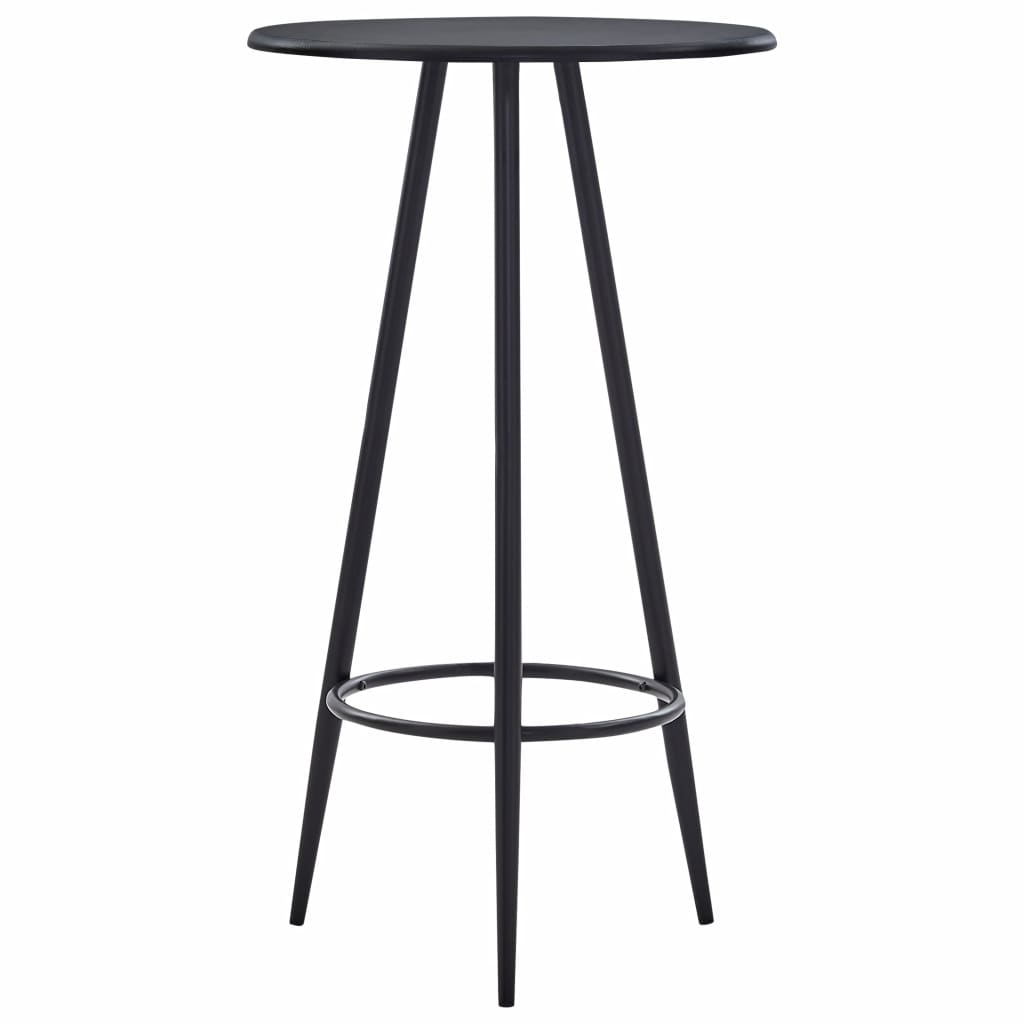 Bartisch Schwarz 60×107,5 cm MDF Bartisch Schwarz 60×107,5 cm MDF