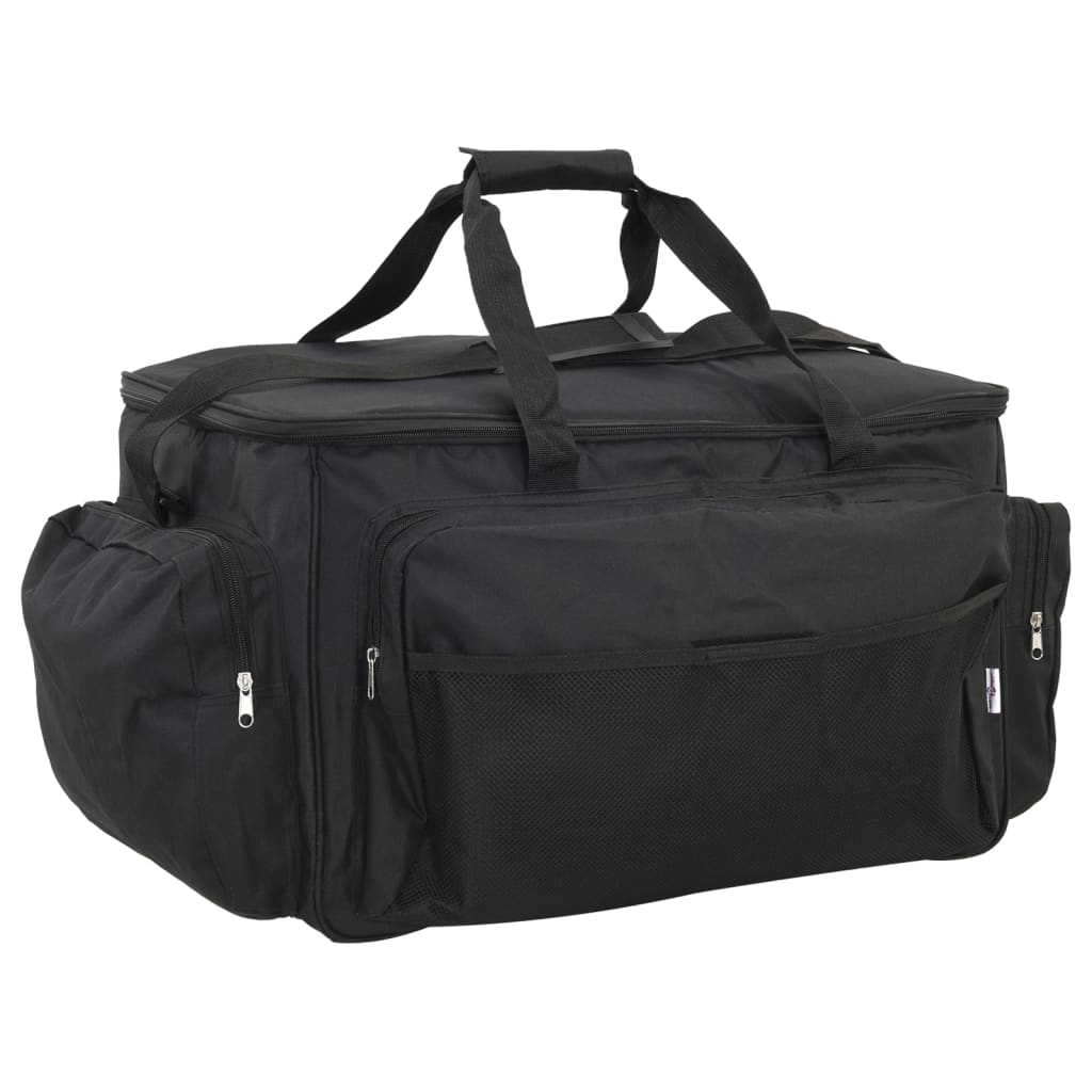 Angeltasche Wasserdicht Schwarz Oxford-Gewebe Angeltasche Wasserdicht Schwarz Oxford-Gewebe