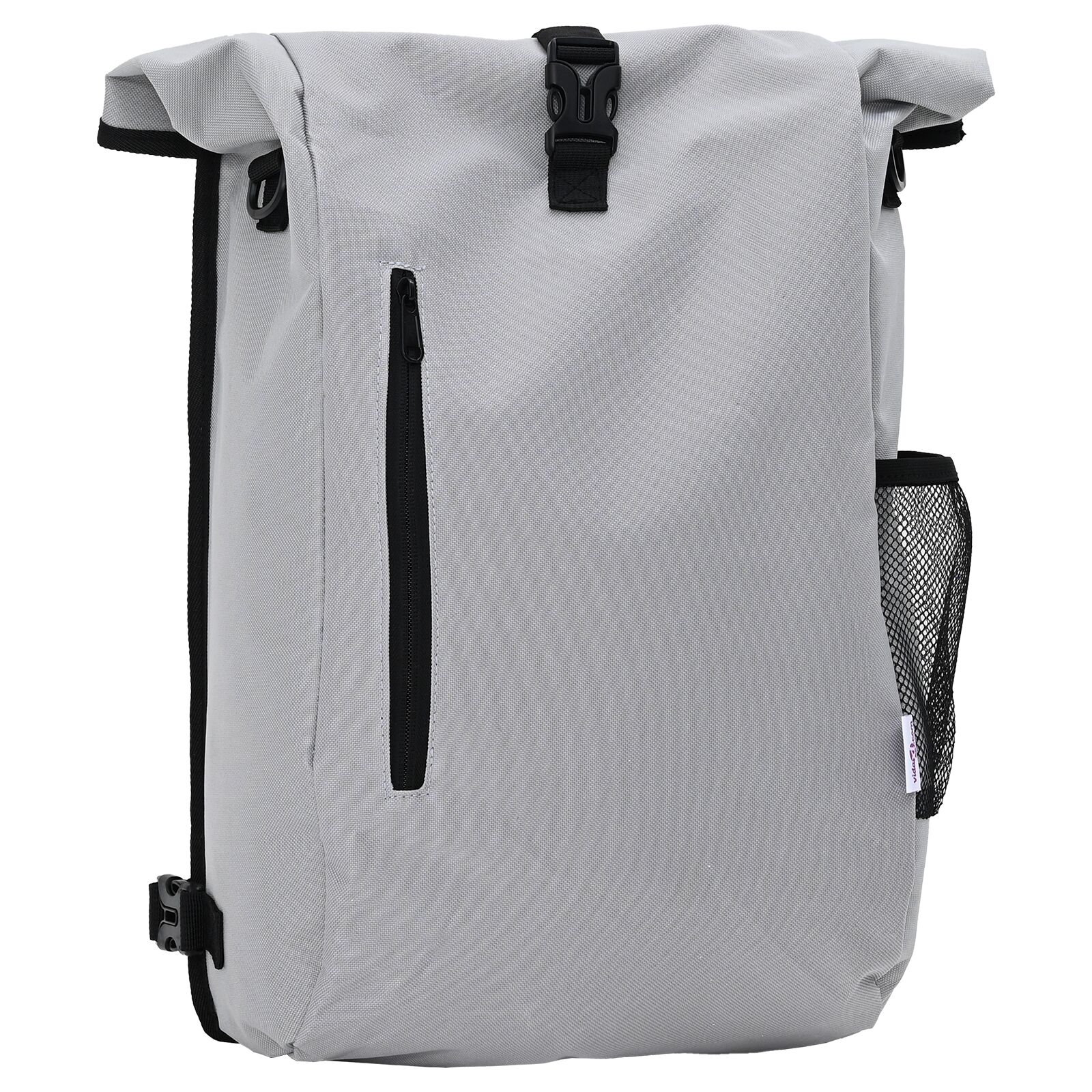 Fahrradtasche für Gepäckträger 20 L Grau 31x13x58 cm Fahrradtasche für Gepäckträger 20 L Grau 31x13x58 cm