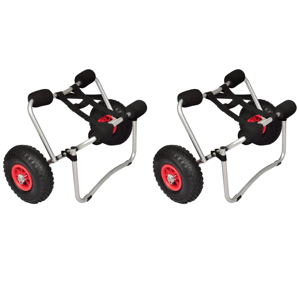 Kajakwagen 2 Stk. Aluminium Kajakwagen 2 Stk. Aluminium