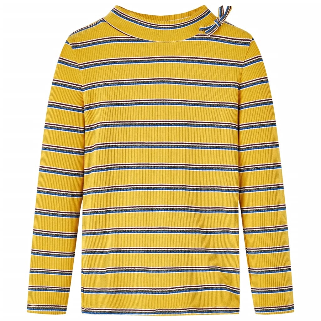 Kinder-Langarmshirt Ocker 116 Kinder-Langarmshirt Ocker 116